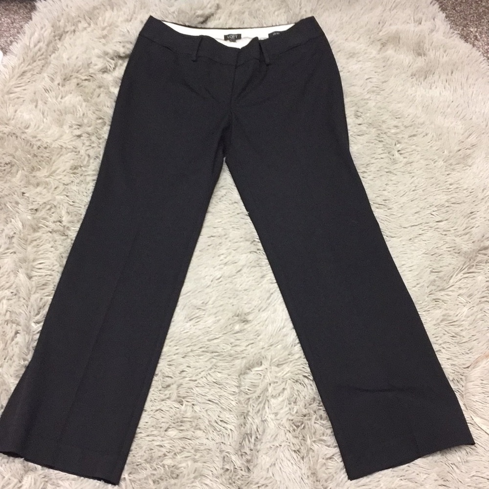 LOFT 10P Julie Trouser Black Excellent condition